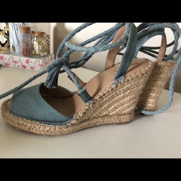 Merona Shoes - Wedge Lace Up Heels